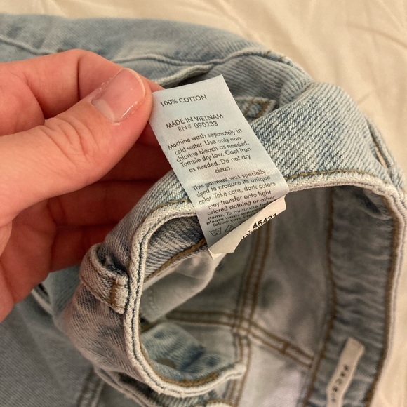 NWT Pacsun High-Rise Mom Jeans in Medium Indigo Light Wash - Picture 11 of 11